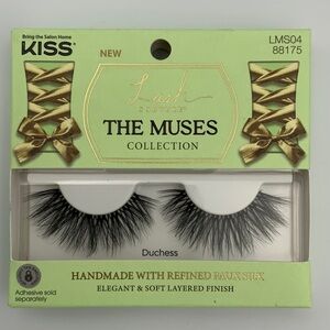 Kiss Lash The Muses Faux Silk Lashes - Duchess Black